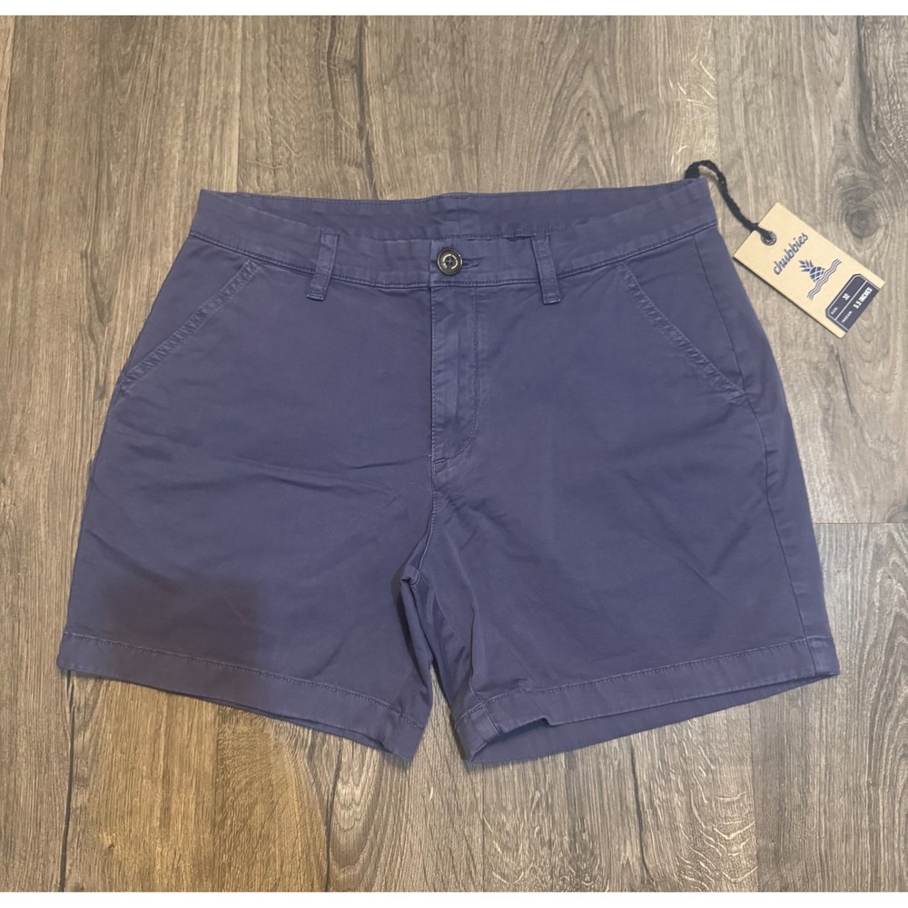 Chubbies Men's Flat Front Shorts in Navy